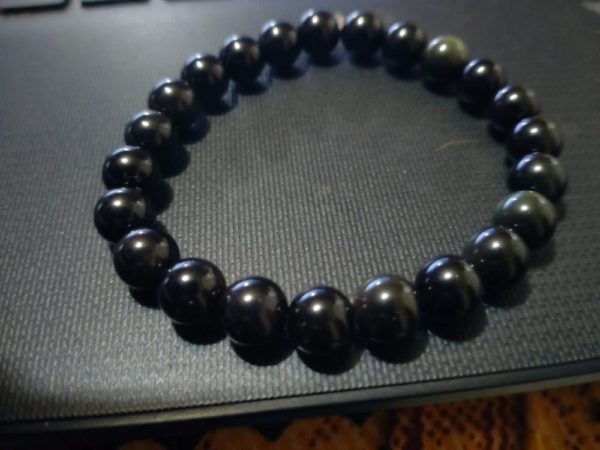 Bracelet Obsidienne céleste
