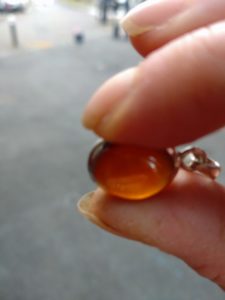 Pendentif Grenat hessonite