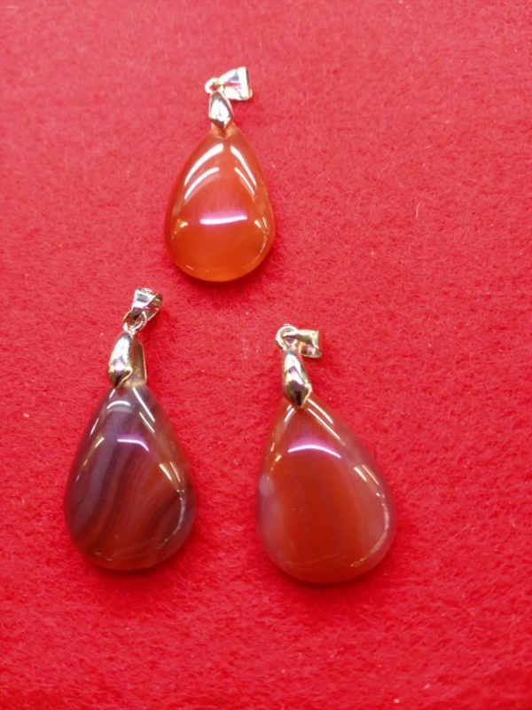 Pendentifs agate du botswanawana