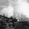 la vague noir et blanc